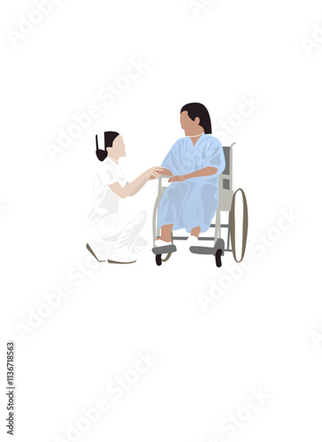 man in wheelchair