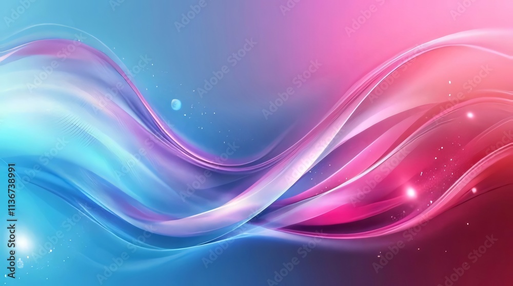 Abstract pink and blue wave background. Abstract pink and blue wave background.