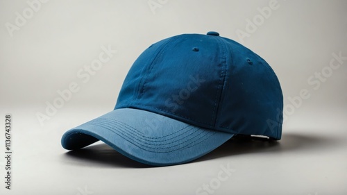 Wallpaper Mural aesthetic blue baseball cap isolated on plain white background Torontodigital.ca