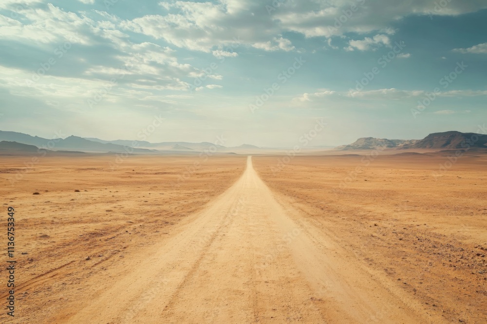 Fototapeta premium Endless Horizon Road to Freedom