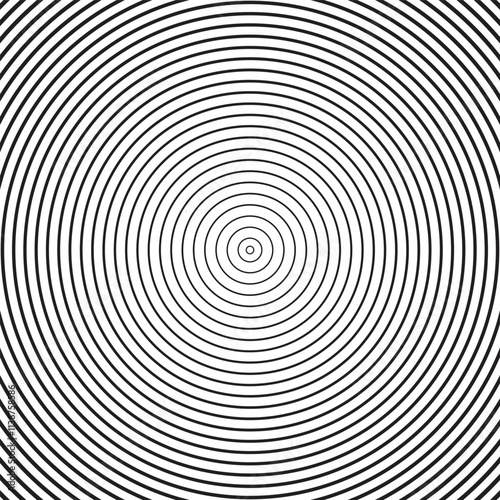 Hypnotic spiral design featuring concentric circles, volutes, and radial rays, forming a psychedelic optical illusion of a rotating tunnel.