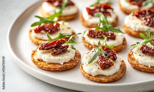 Wallpaper Mural Delicious Sun Dried Tomato Goat Cheese Appetizers Torontodigital.ca