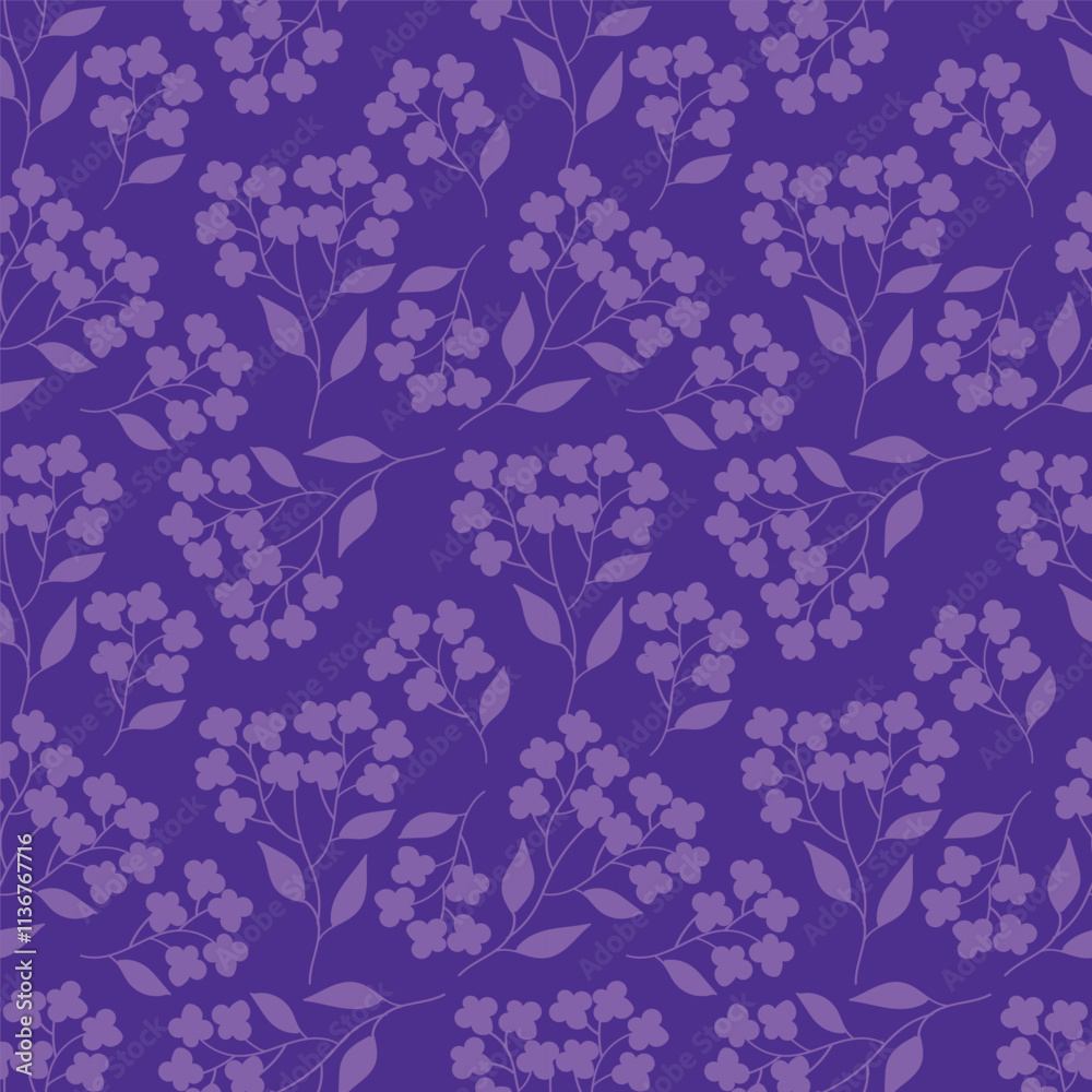 Seamless floral pattern, liberty ditsy print of mini pretty bouquets. Cute botanical design: small hand drawn flowers, tiny leaves in an abstract composition on a light background Seamless floral pattern, liberty ditsy print of mini pretty bouquets. Cute botanical design: small hand drawn flowers, tiny leaves in an abstract composition on a light background