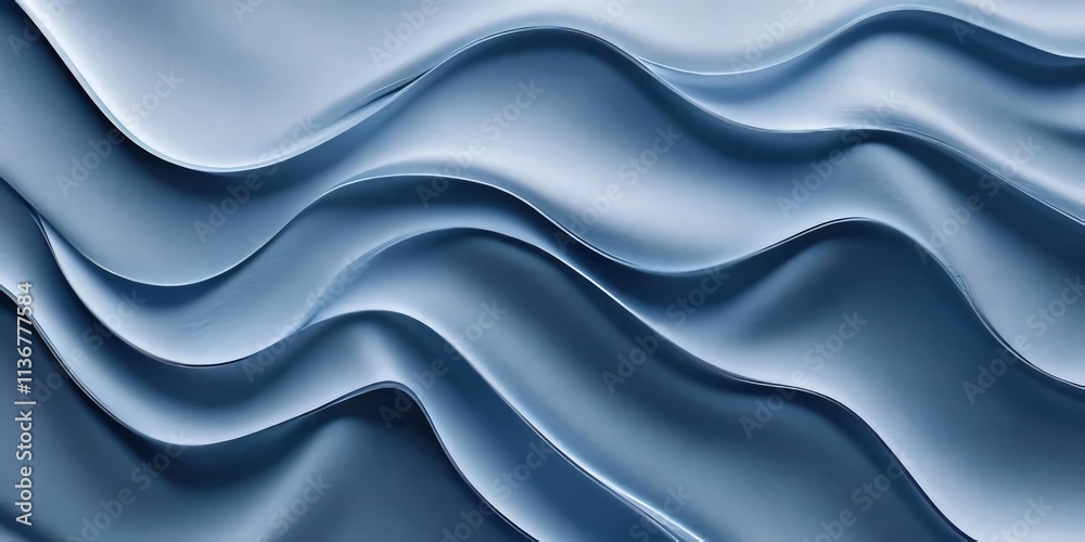 Abstract blue wavy fabric texture background. (1) Abstract blue wavy fabric texture background. (1)