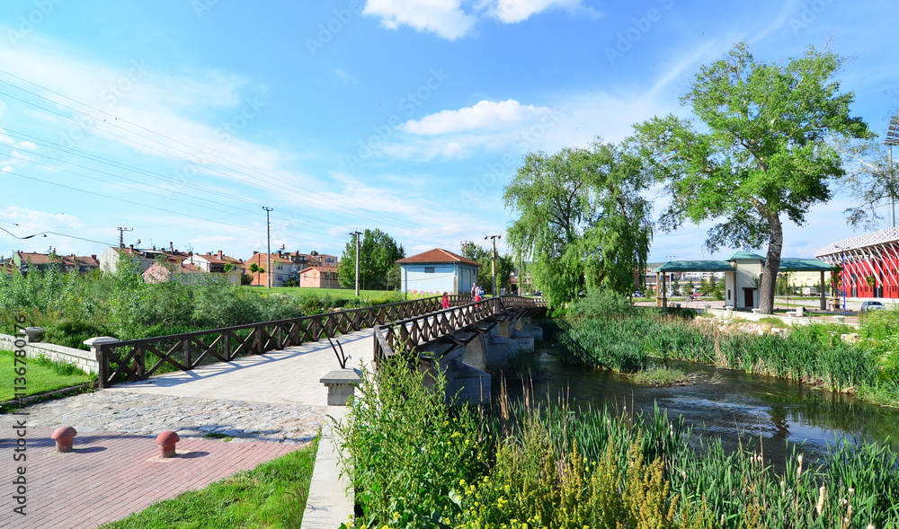 Historical Ada Bridge in Tavsanli, Kutahya, Turkey. Historical Ada Bridge in Tavsanli, Kutahya, Turkey.