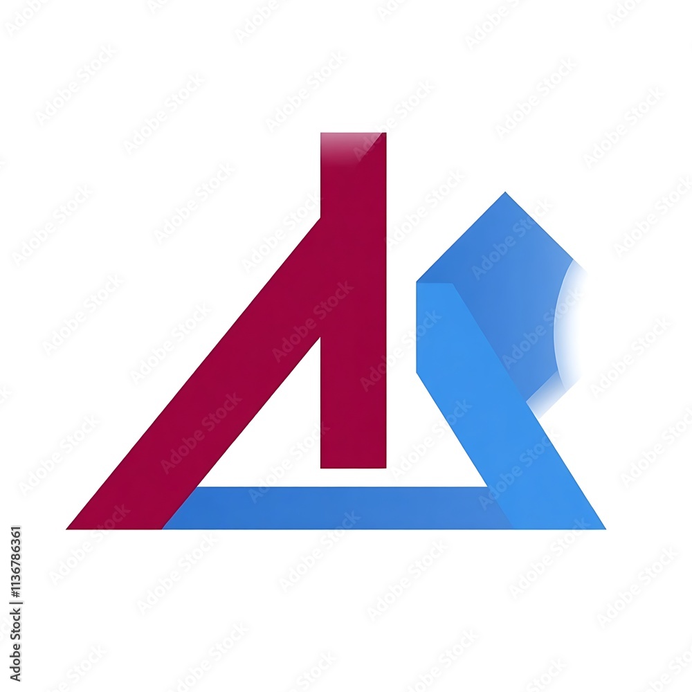 Abstract Geometric Logo Design: A visually captivating logo, featuring a vibrant red and blue abstract design. The logo embodies a sense of dynamism and innovation. Abstract Geometric Logo Design: A visually captivating logo, featuring a vibrant red and blue abstract design. The logo embodies a sense of dynamism and innovation.