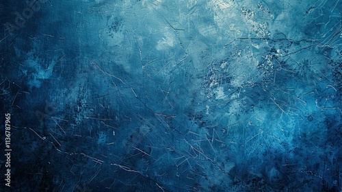 A textured blue abstract background with a blend of light and dark shades.