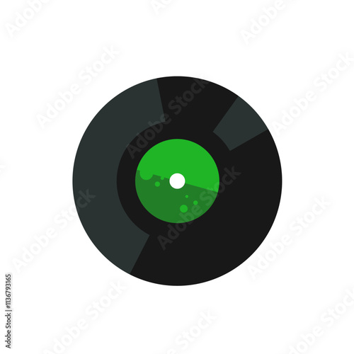 vinyl record - vector icon