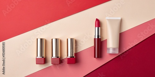 Cosmetic packaging mockup for designers, branding presentations, e-commerce visuals, and marketing materials for beauty products