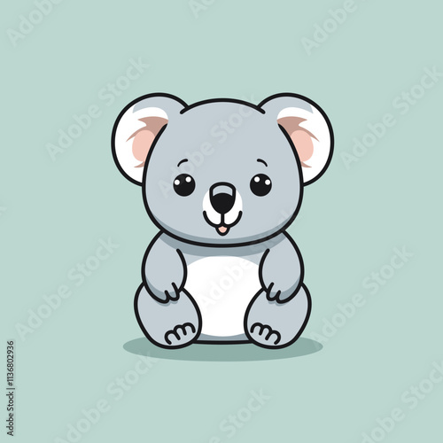 Koala - cute children's book illustration	