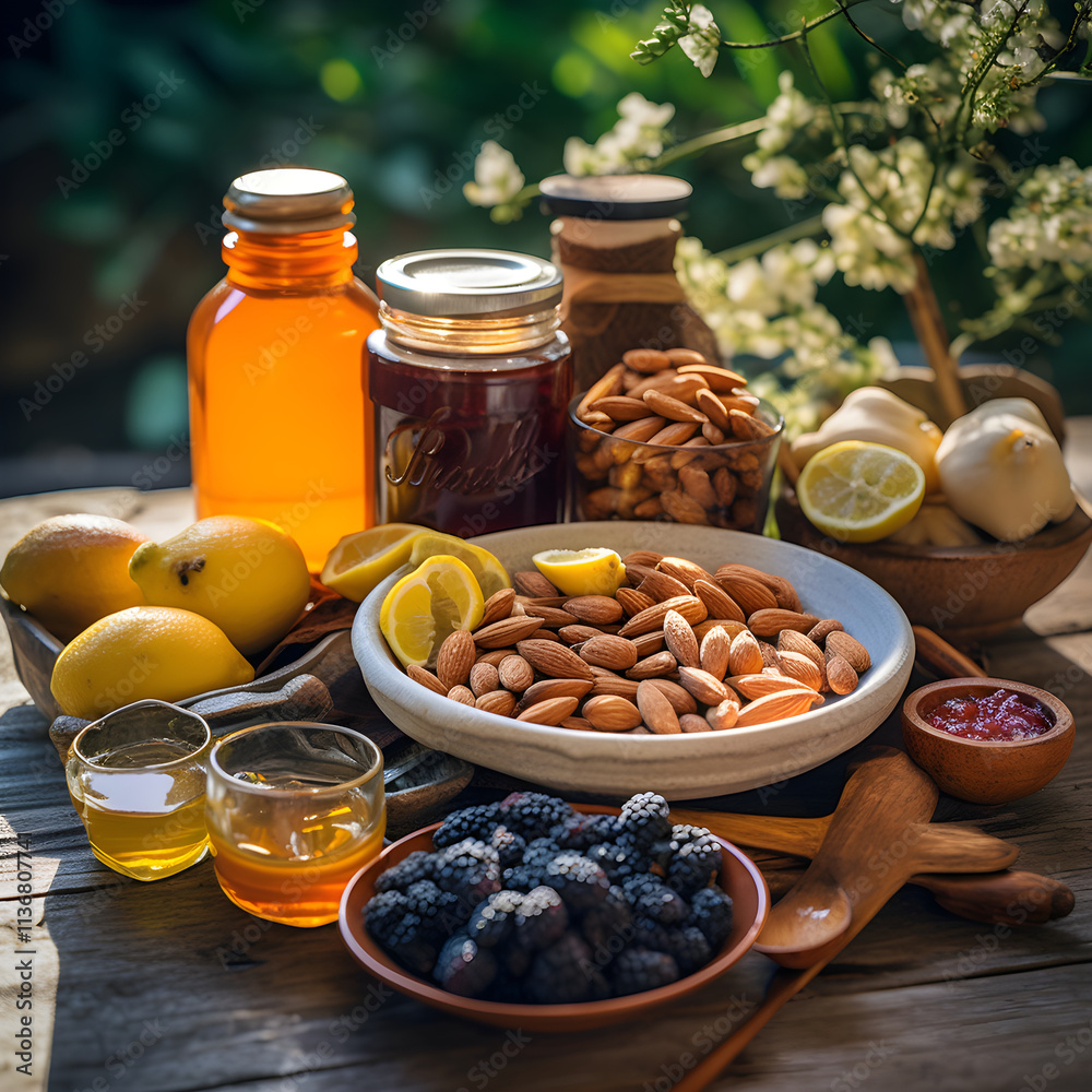 A Wholesome Spread of Ayurvedic Foods and Ingredients for Well-being and Holistic Nutrition A Wholesome Spread of Ayurvedic Foods and Ingredients for Well-being and Holistic Nutrition