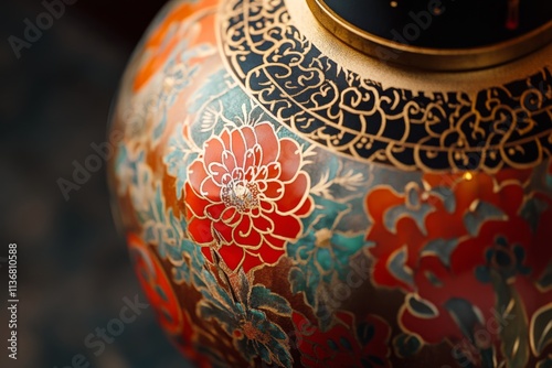 Intricate Yi Peng Lantern Design photo