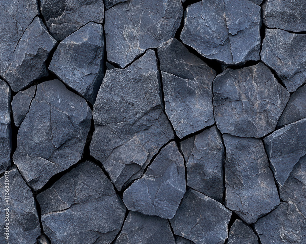 Close-up of rough, dark textured rocks with sharp edges and natural cracks, creating a rugged surface. Close-up of rough, dark textured rocks with sharp edges and natural cracks, creating a rugged surface.