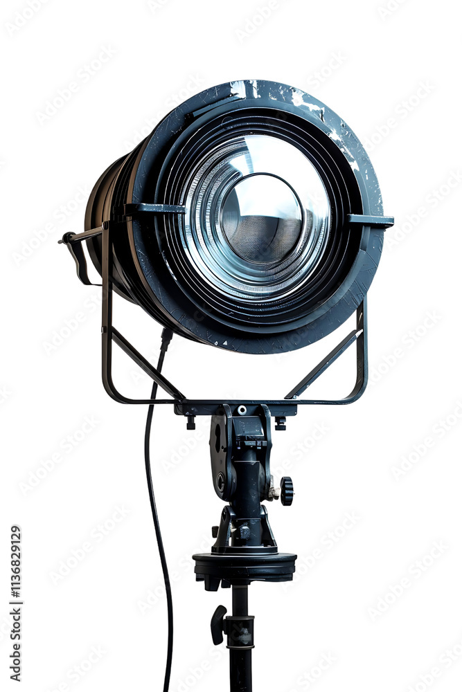 An Isolated Studio Spotlight, Set Against a Transparent Background, Perfect for Photography, Lighting, or Performance-Themed Designs An Isolated Studio Spotlight, Set Against a Transparent Background, Perfect for Photography, Lighting, or Performance-Themed Designs