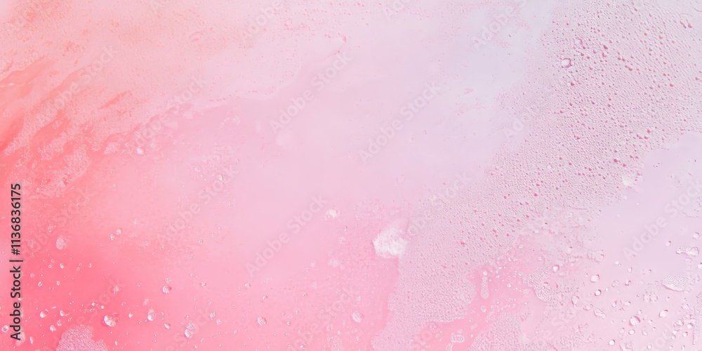 Condensation creates vibrant texture on metal surface with bright colors and clean shadows
