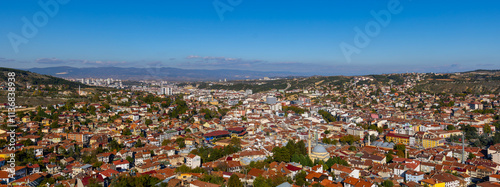 Obraz na płótnie View of the buildings from the center of Kastamonu Province w salonie