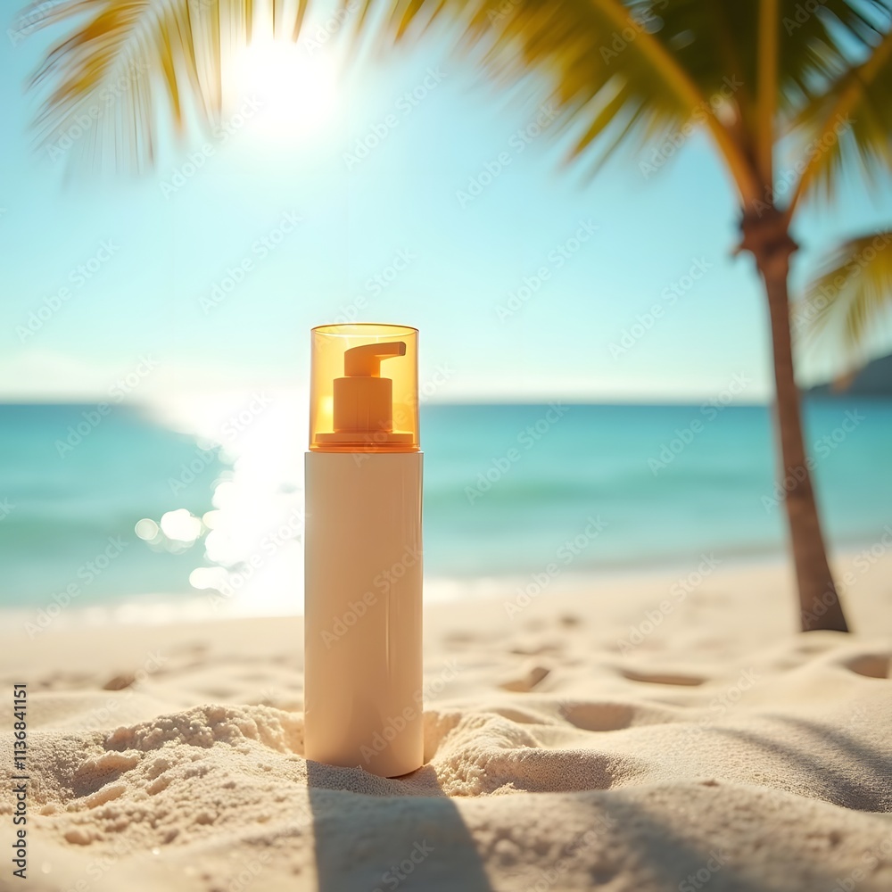 Sun-Kissed Serenity: Mysterious Sunscreen Blend for Radiant Skin, Balanced Hydration, and Soothing