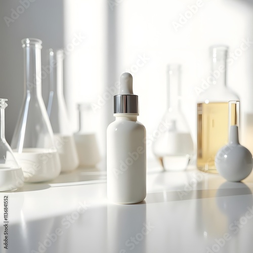 The Luminous Elixir: Crafting Radiance in a White Laboratory