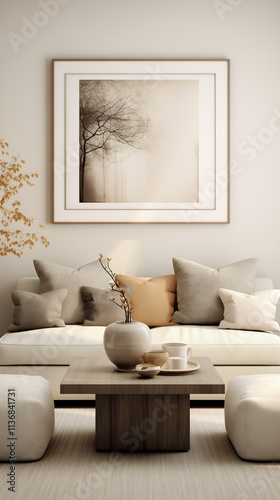 Interior of livingroom.