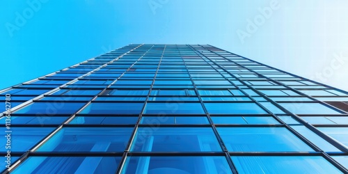 Architecture view, minimal architecture, Spanish design, architectural detail, blue clear sky, modern architecture, clean lines design, minimalistic background, Iberian architecture, contemporary