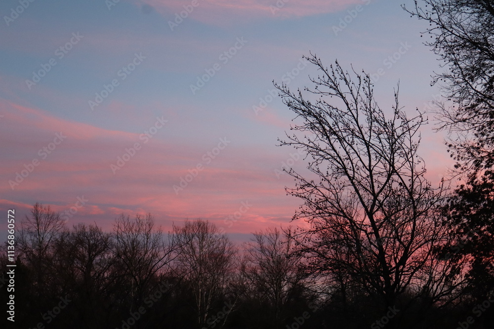 View of the evening sky December 13, 2024 in Ashburn, Virginia View of the evening sky December 13, 2024 in Ashburn, Virginia