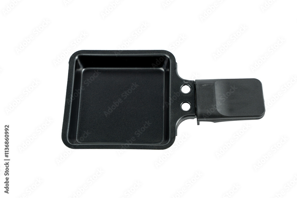 Empty raclette mold made from processed cheese, close-up. Blank raclette shape isolated on transparent background. Empty raclette mold made from processed cheese, close-up. Blank raclette shape isolated on transparent background.