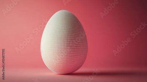 Elegant Line Art Egg