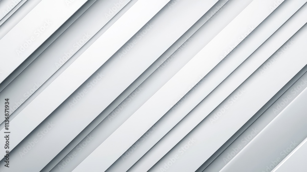 Obraz premium Minimalist Gray Line Pattern Abstract Background