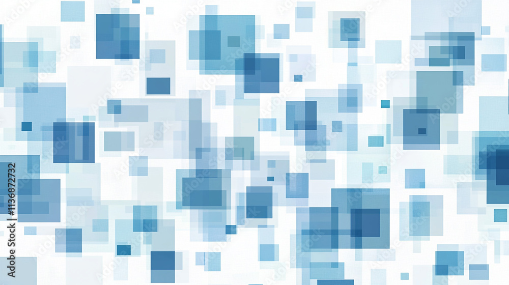 Abstract Blue Square Background Geometric Pattern Modern Design Texture Overlay Abstract Blue Square Background Geometric Pattern Modern Design Texture Overlay