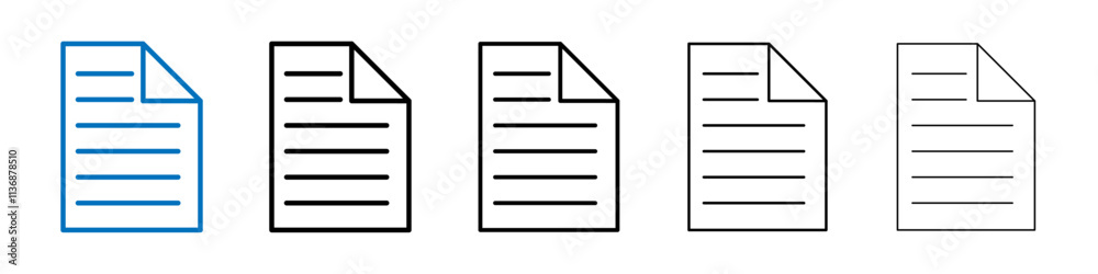 Form icon Outline vector logo for web ui Form icon Outline vector logo for web ui