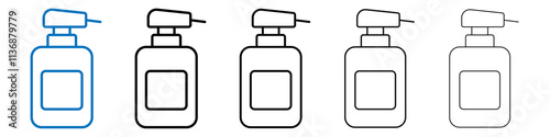 Hand wash icon Outline vector logo for web ui