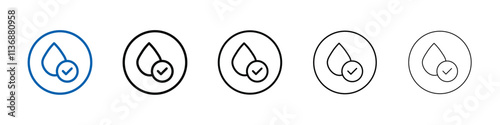 hypoallergenic icon Outline vector logo for web ui