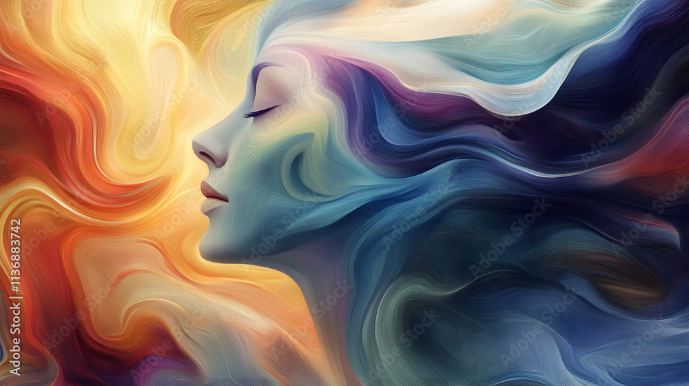 An Abstract Journey of a Mind Liberated from Gender - A Visual Exploration of Serenity and Happiness An Abstract Journey of a Mind Liberated from Gender - A Visual Exploration of Serenity and Happiness