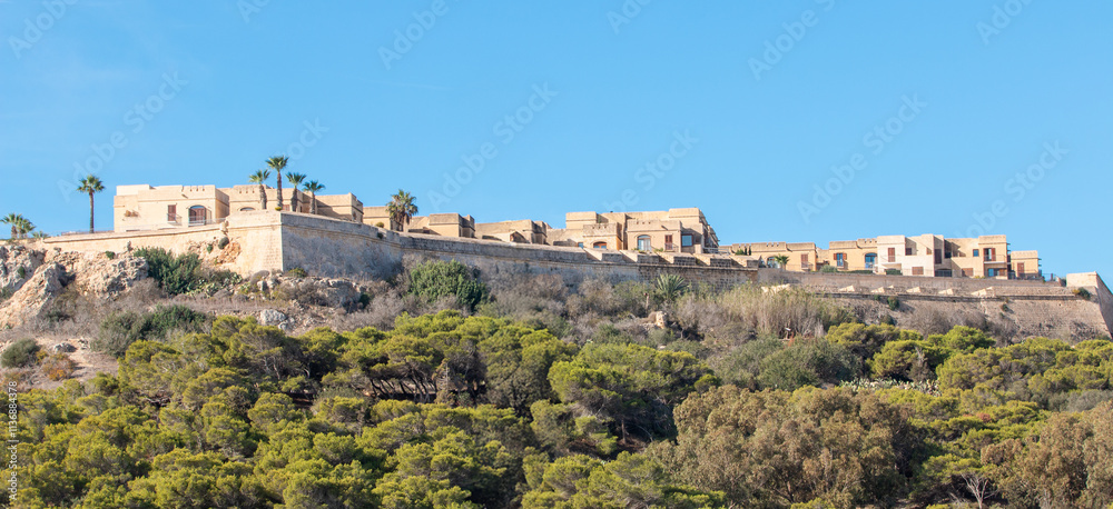 Gozo (Għawdex) Island Għajnsielem Fort Chambray Malta