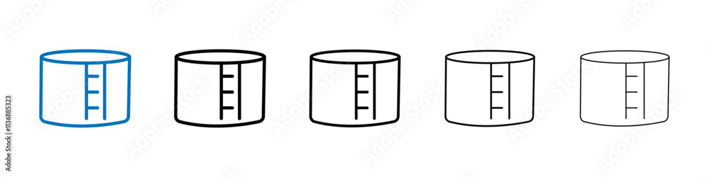 Oil storage icon Outline vector logo for web ui Oil storage icon Outline vector logo for web ui