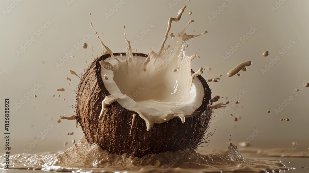 Coconut with milk Coconut with milk