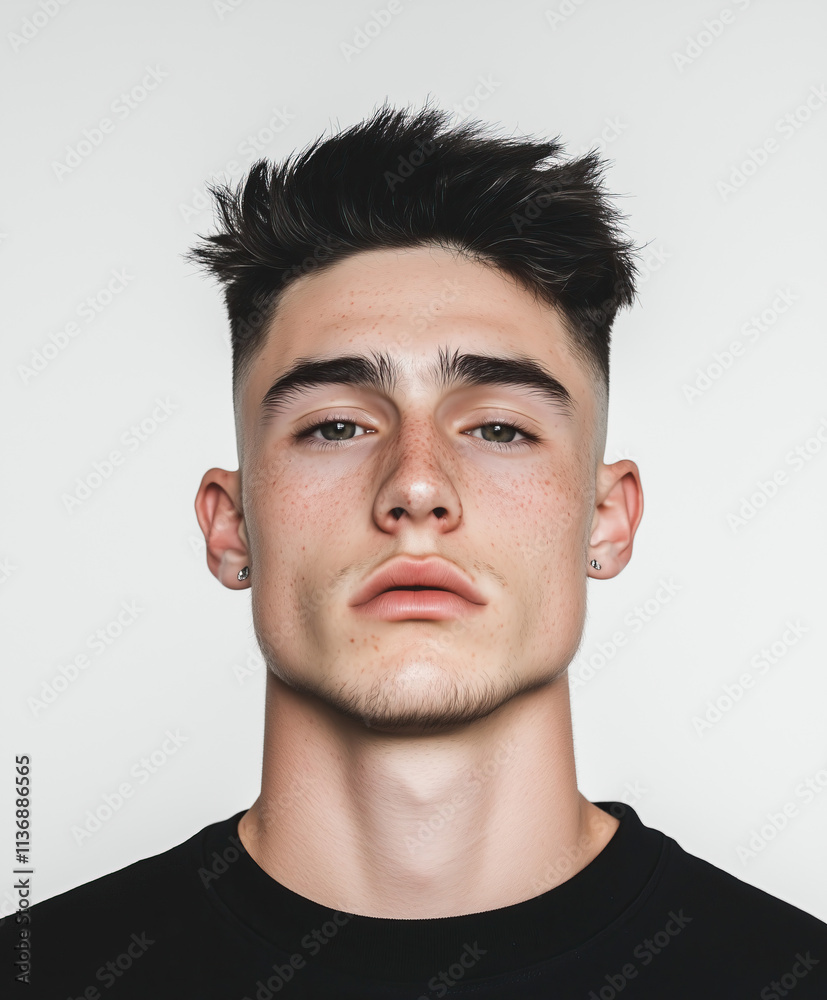 Fototapeta premium Chech male portrait