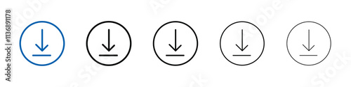 submit progress icon Outline vector logo for web ui