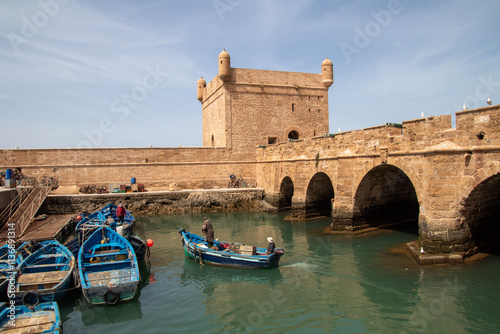 Port of Essaouira Sqala, Morocco photo