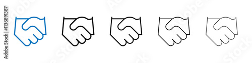 Support icon Outline vector logo for web ui