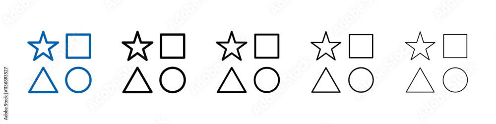Variety icon Outline vector logo for web ui Variety icon Outline vector logo for web ui