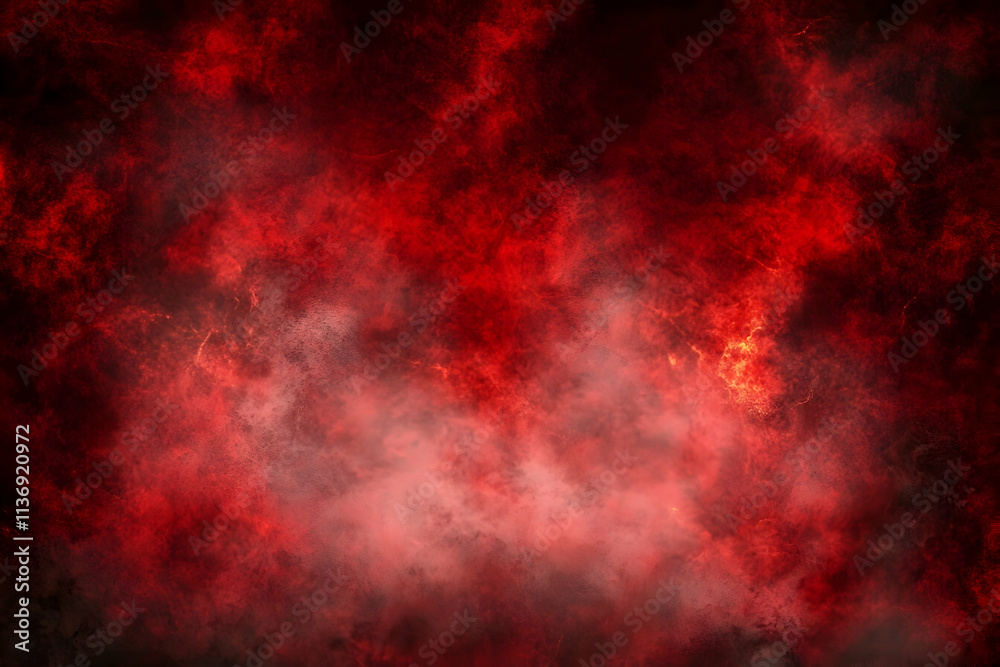 Obraz premium Fiery red abstract background texture, perfect for dramatic designs, adding intensity and passion to projects. Ideal for websites, posters, and more.