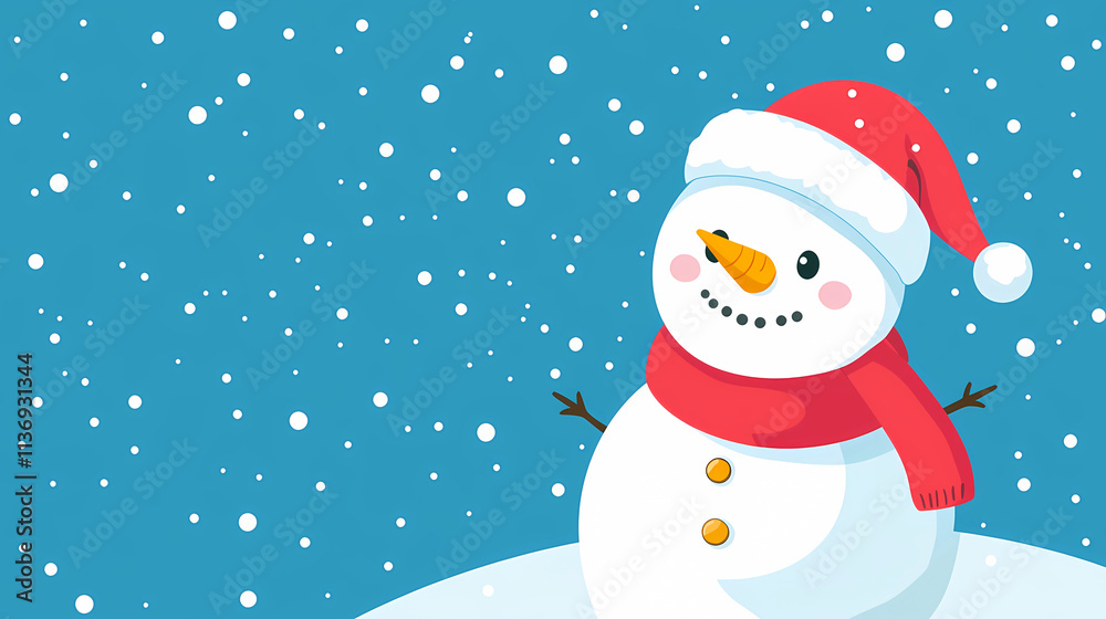 Festive Friends in the Snow: Holiday Greeting Festive Friends in the Snow: Holiday Greeting