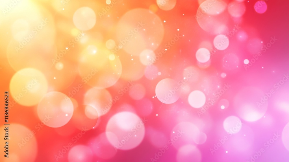 Abstract Bokeh Background with Vibrant Colors Abstract Bokeh Background with Vibrant Colors
