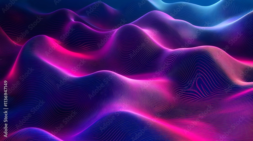 Color gradient background with purple, pink, and blue neon colors, grainy texture effect, futuristic banner design Color gradient background with purple, pink, and blue neon colors, grainy texture effect, futuristic banner design