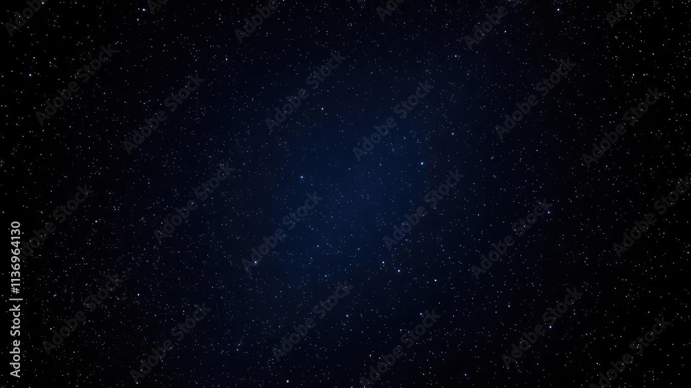 Fototapeta premium Night sky filled with sparkling stars on a dark background, nighttime, astronomy