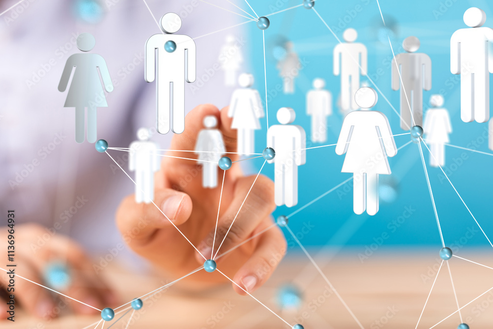 Global network. Blockchain. 3D illustration. Neural networks and artificial intelligence. Abstract Global network. Blockchain. 3D illustration. Neural networks and artificial intelligence. Abstract