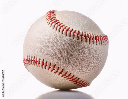 Baseball ball isolated on white background