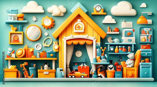 Kid's Play Dressing Room.