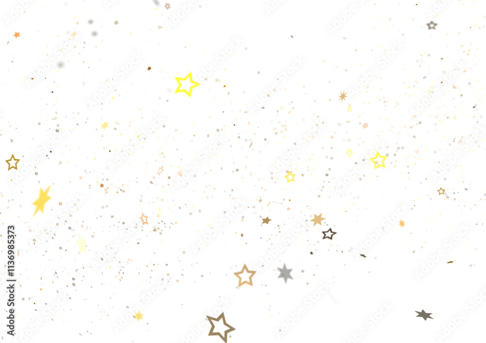 Obraz premium Golden Glitter Explosion